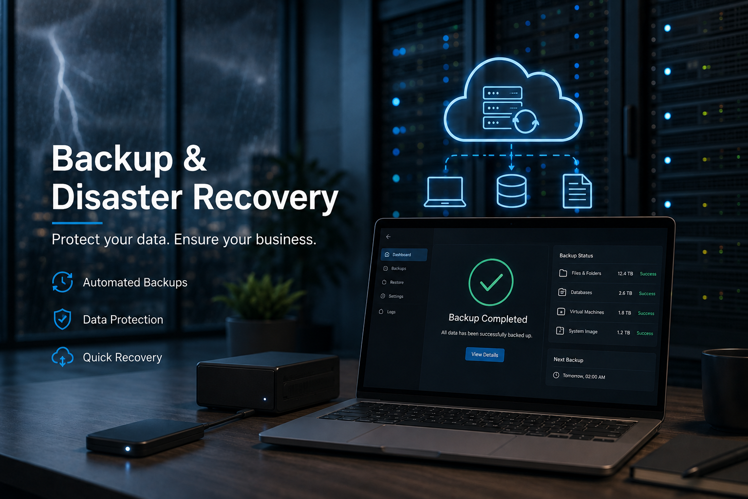 Backup and Disaster Recovery Solutions
